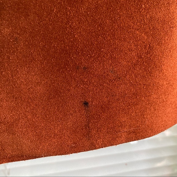 1970s Fringe Leather Skirt 🤎 - Picture 5 of 6